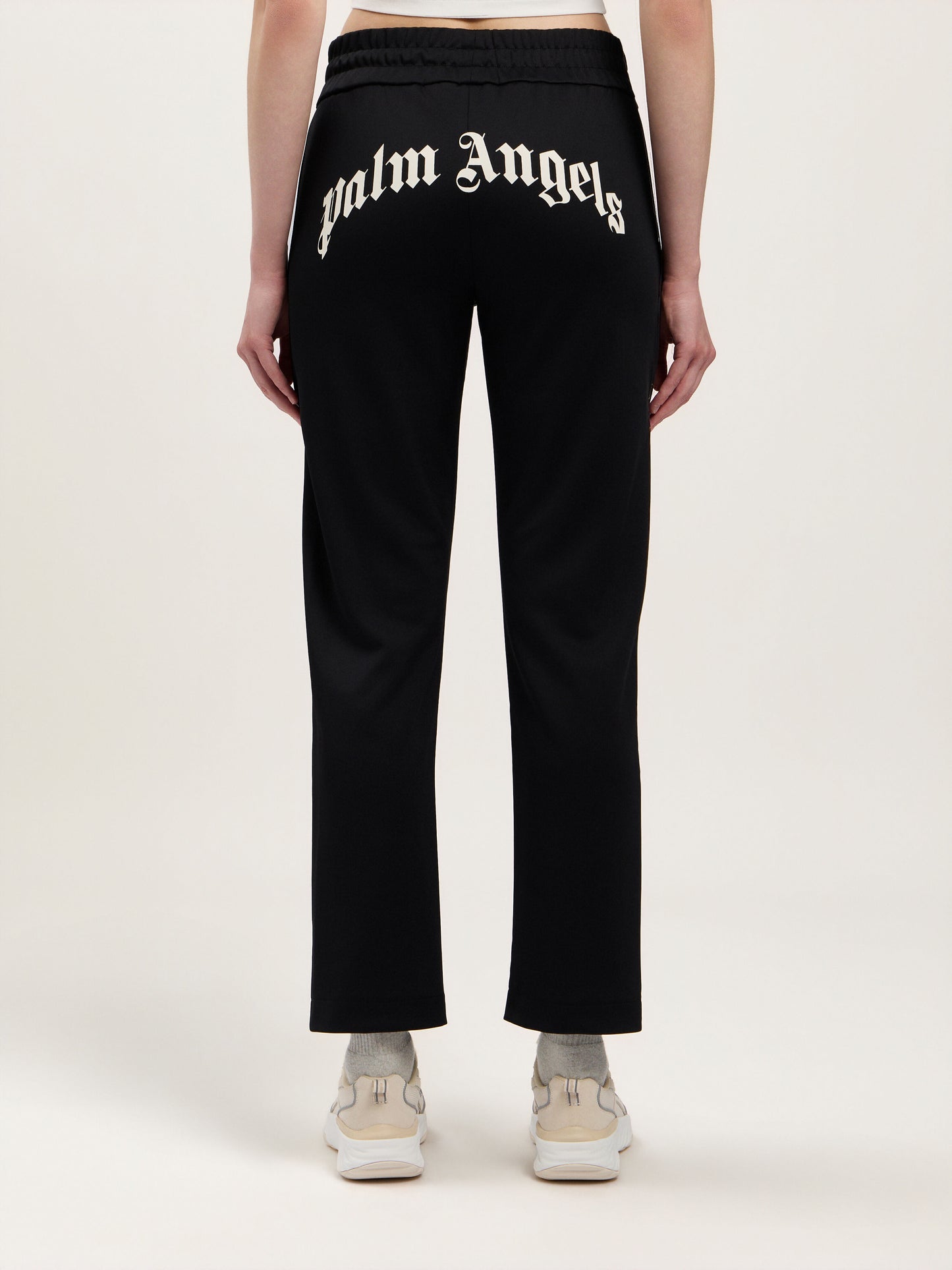 Back Curved Logo Track Pants