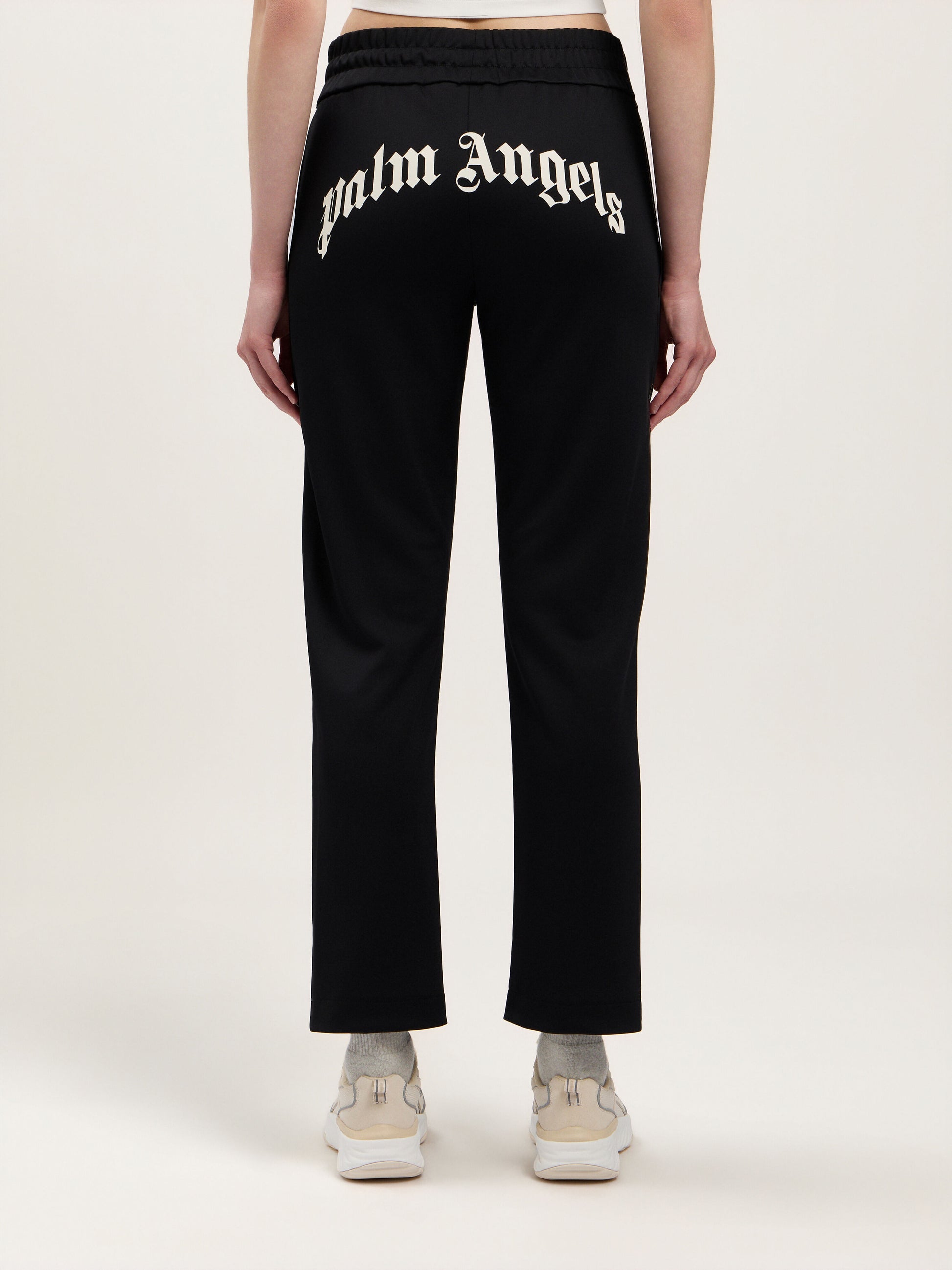 Back Curved Logo Track Pants