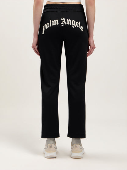 Back Curved Logo Track Pants