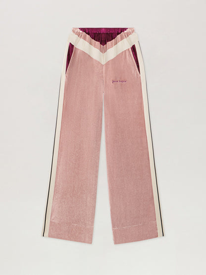 Colorblock Chenille Track Pants
