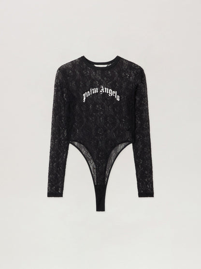 Curved Logo Lace Body
