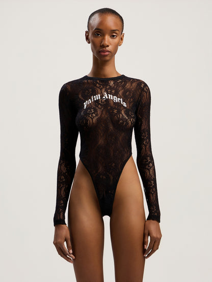 Curved Logo Lace Body