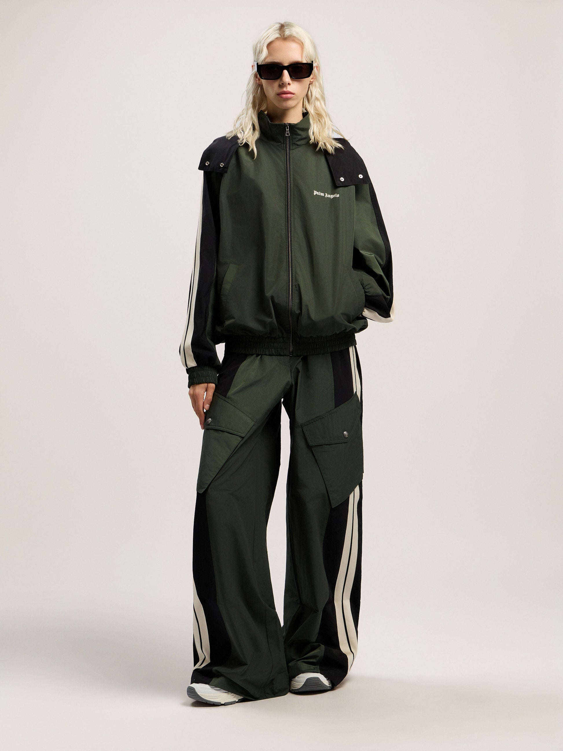 Colorblock Track Windbreaker