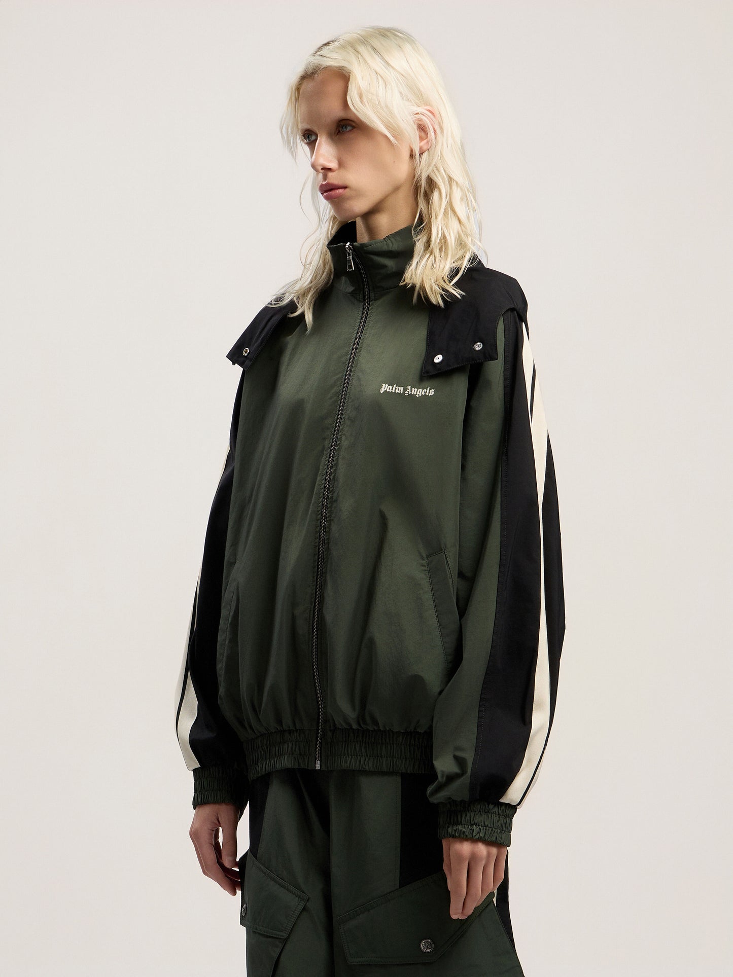 Colorblock Track Windbreaker