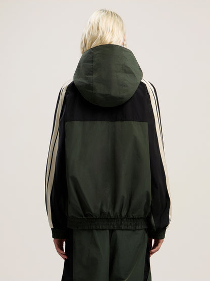 Colorblock Track Windbreaker
