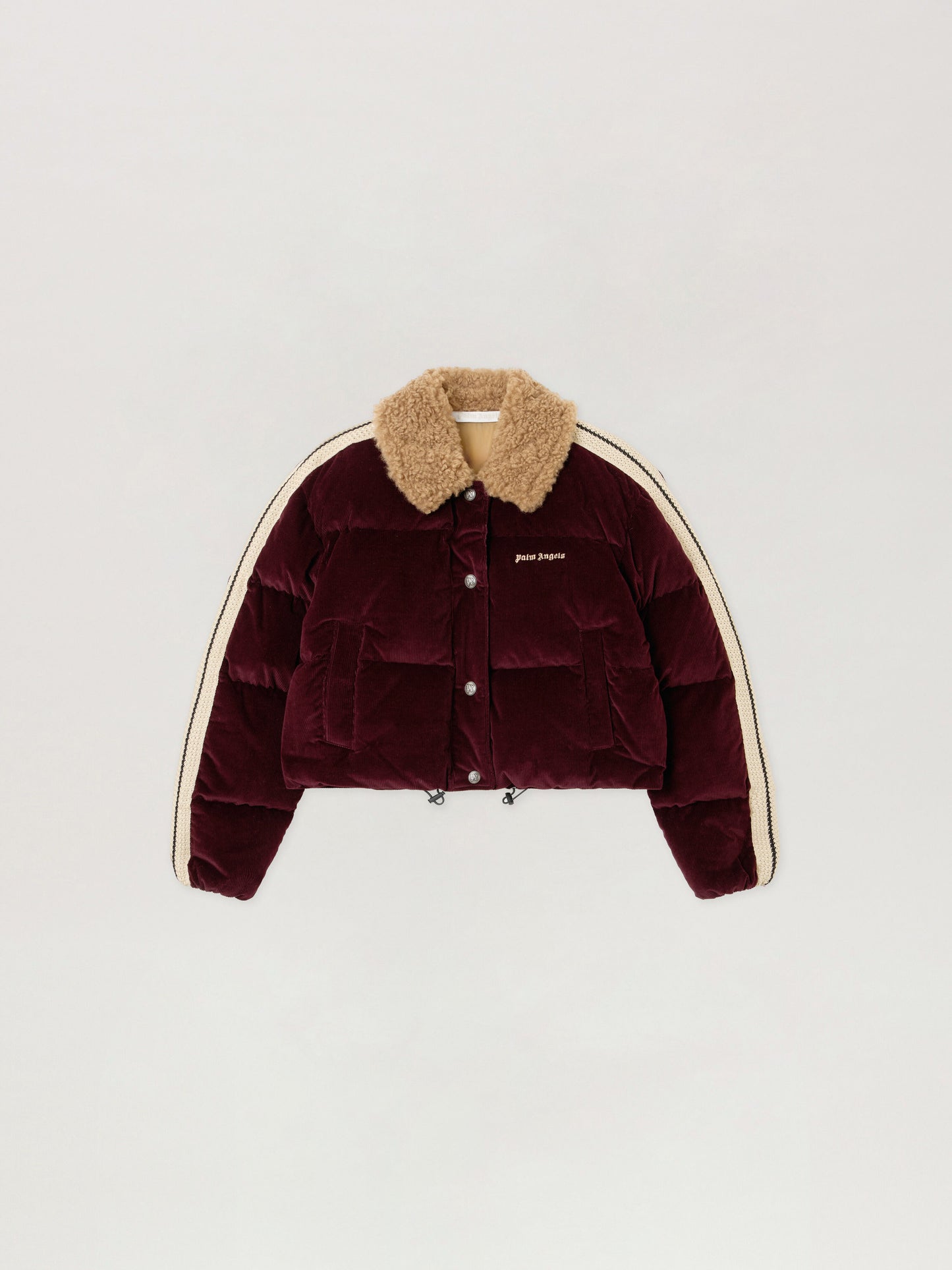 Classic Logo Cord Down Jacket
