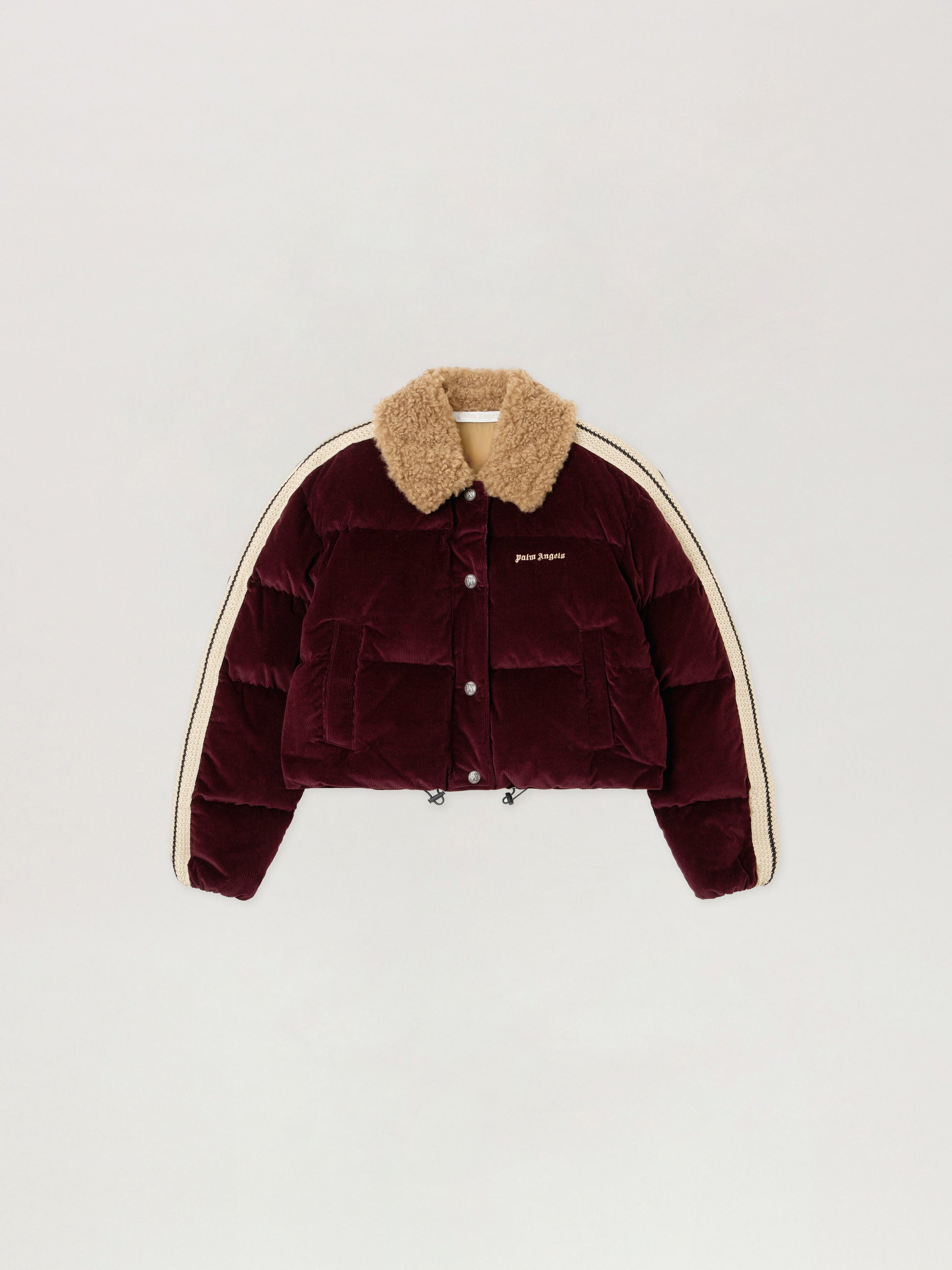 Classic Logo Cord Down Jacket