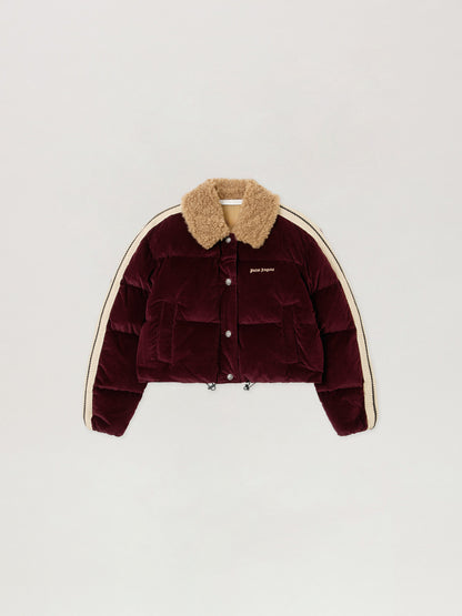 Classic Logo Cord Down Jacket