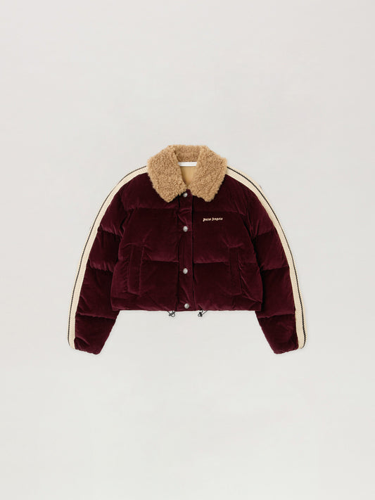 Classic Logo Cord Down Jacket