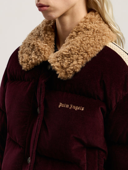 Classic Logo Cord Down Jacket
