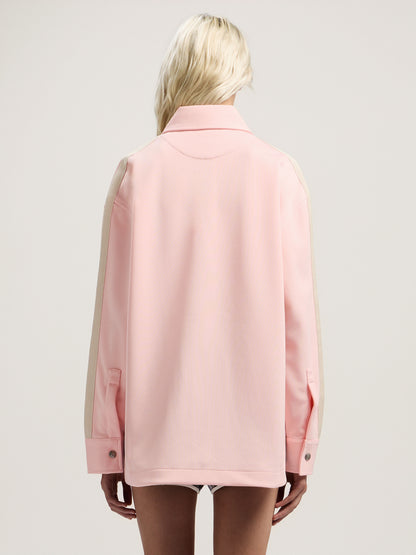 Classic Logo Tonal Track Shirt