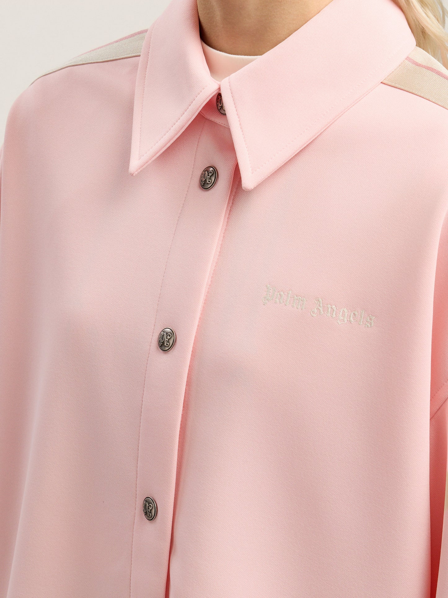 Classic Logo Tonal Track Shirt
