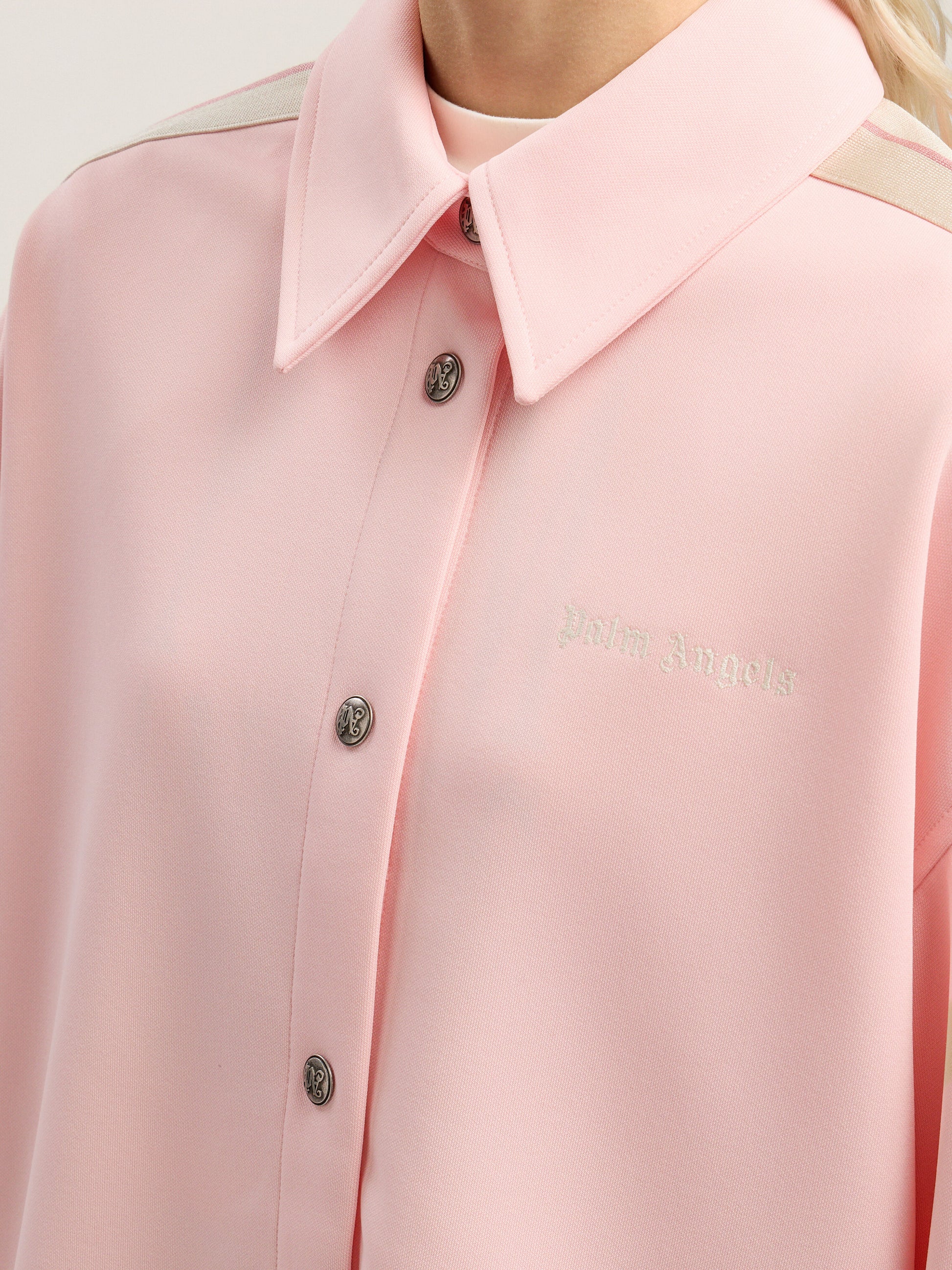 Classic Logo Tonal Track Shirt