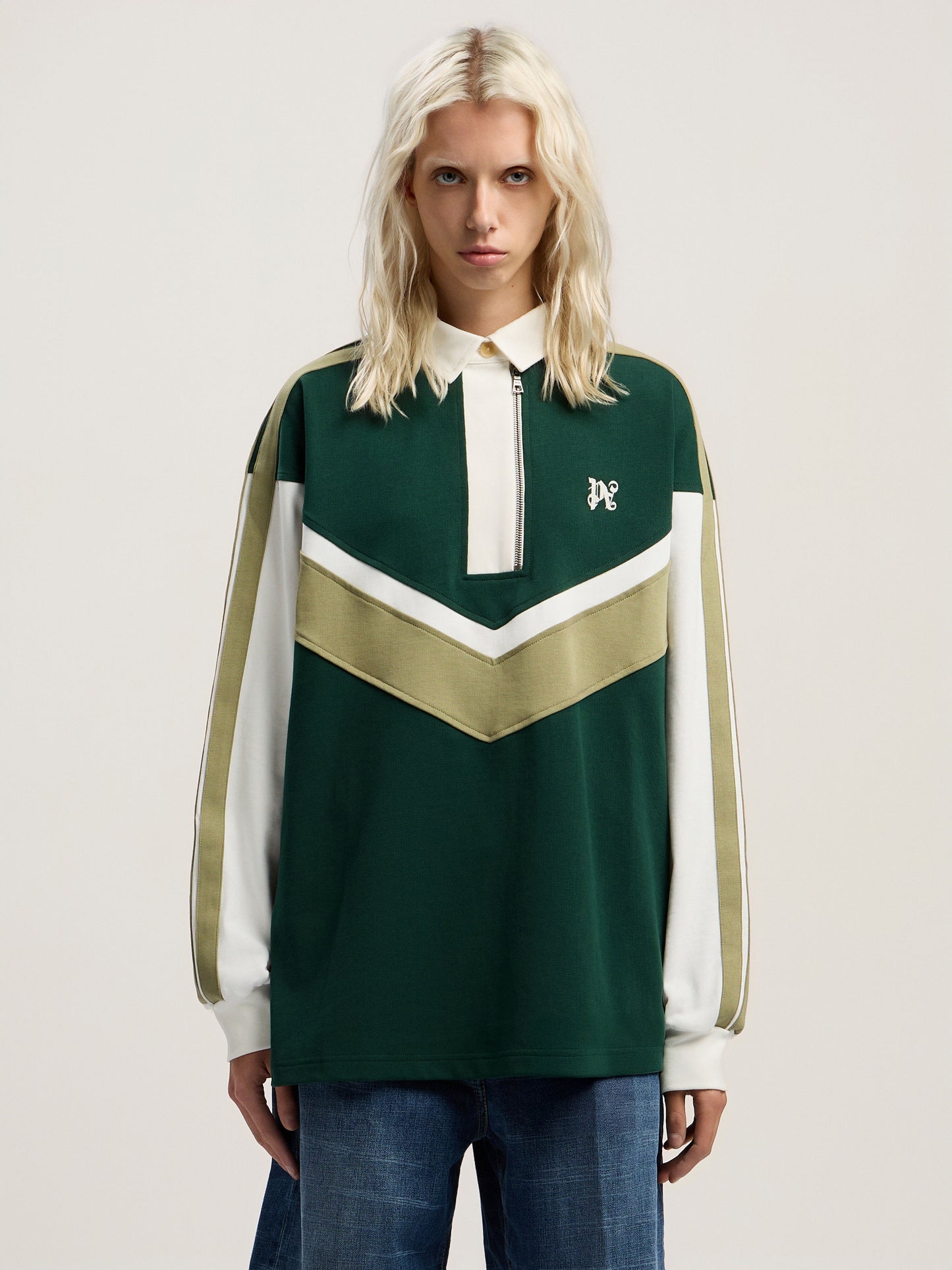 Monogram Colorblock Polo Shirt