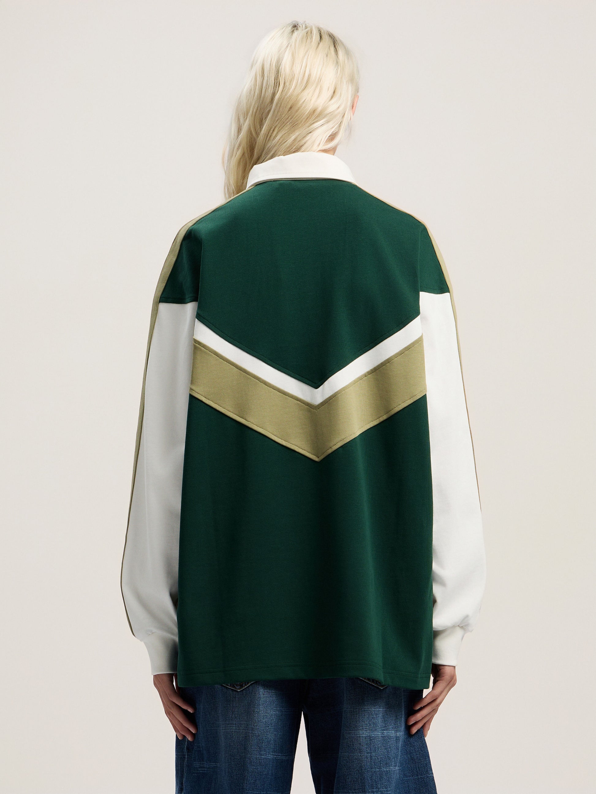Monogram Colorblock Polo Shirt