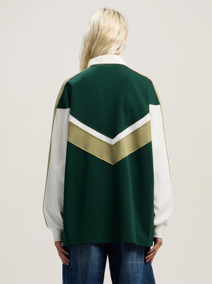 Monogram Colorblock Polo Shirt