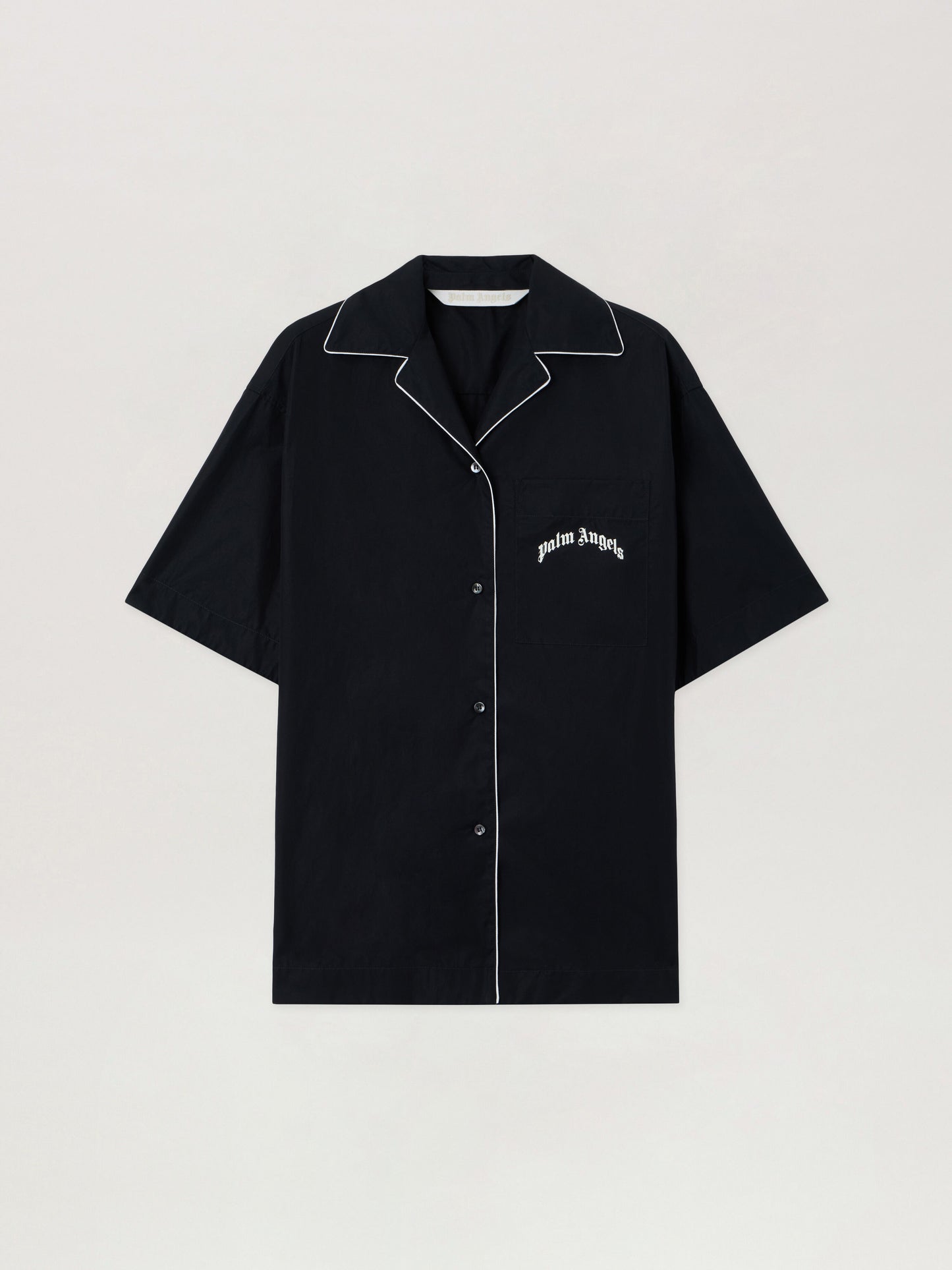 Curved Logo Bowling Shirt
