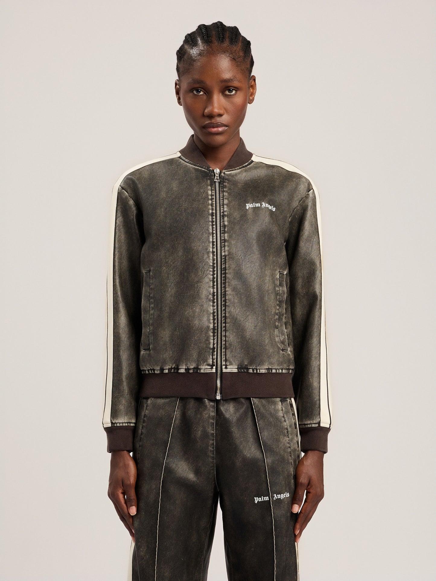Classic Logo Track Bomber Jacket
