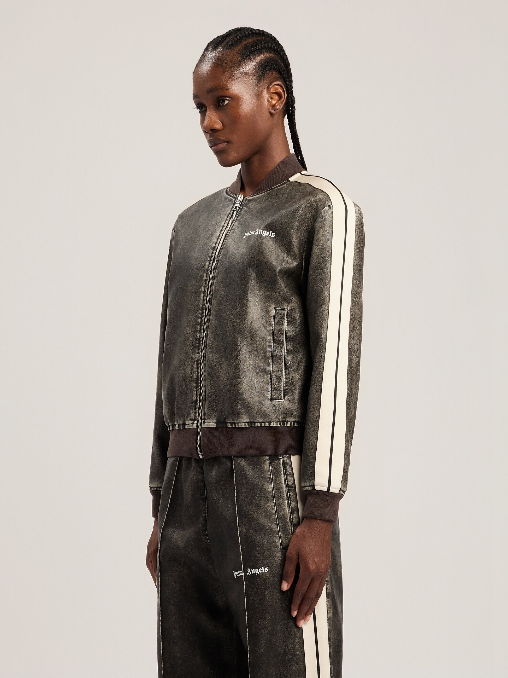 Classic Logo Track Bomber Jacket