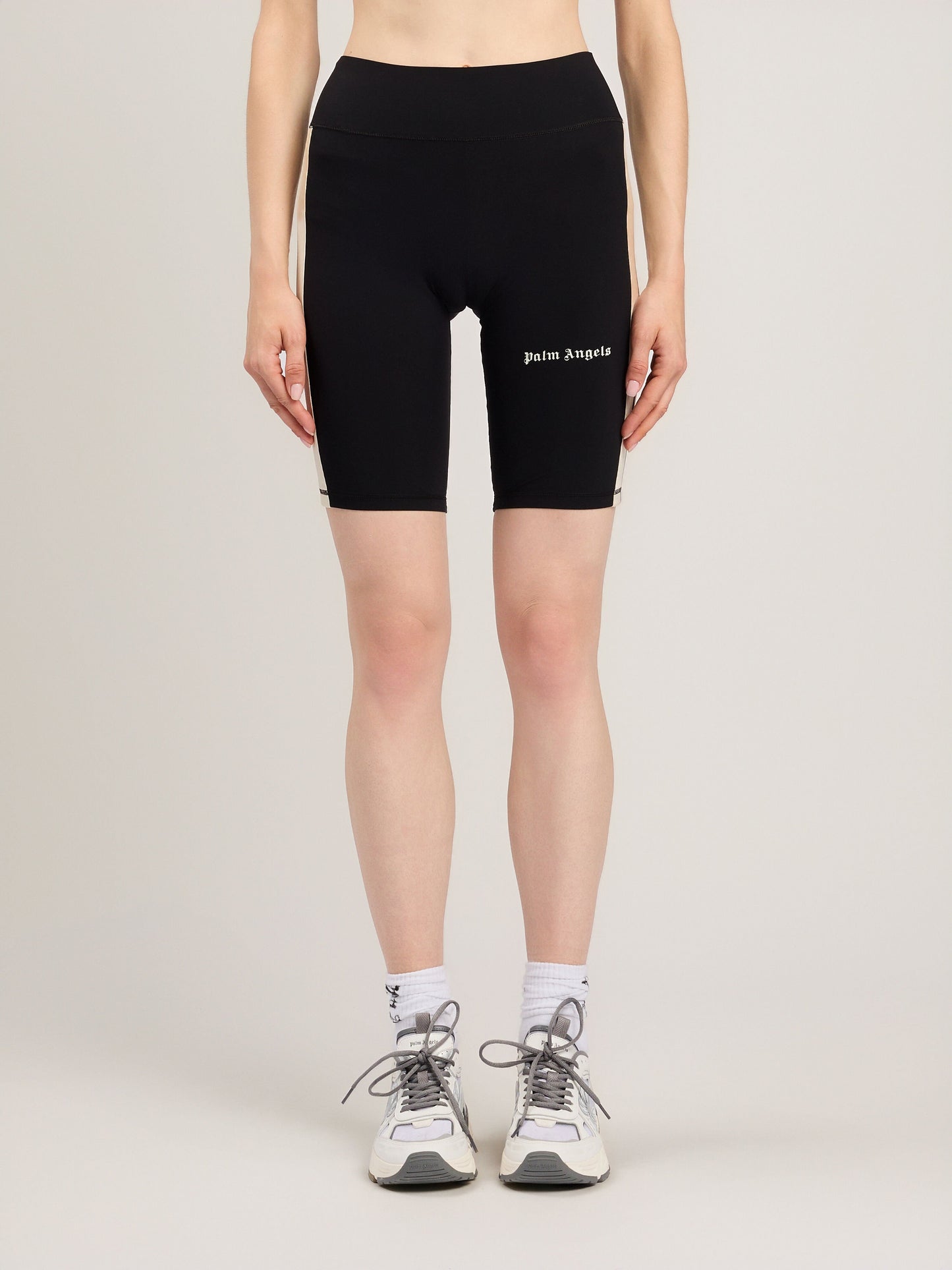 Classic Logo Track Biker Shorts