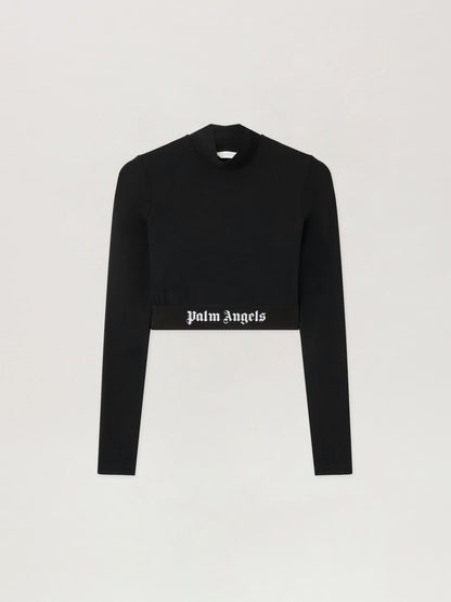Classic Logo Mockneck Top