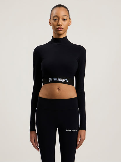 Classic Logo Mockneck Top