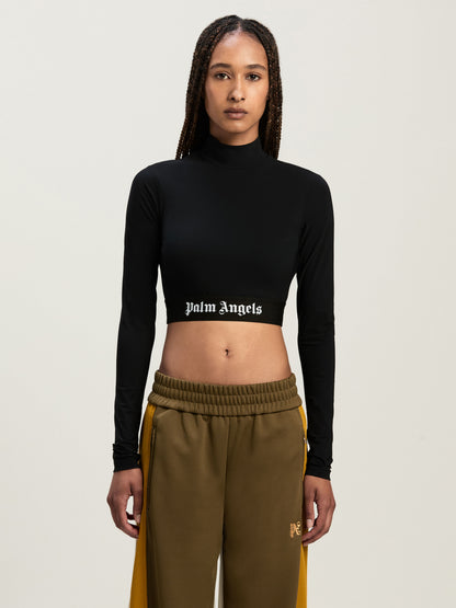 Classic Logo Mockneck Top