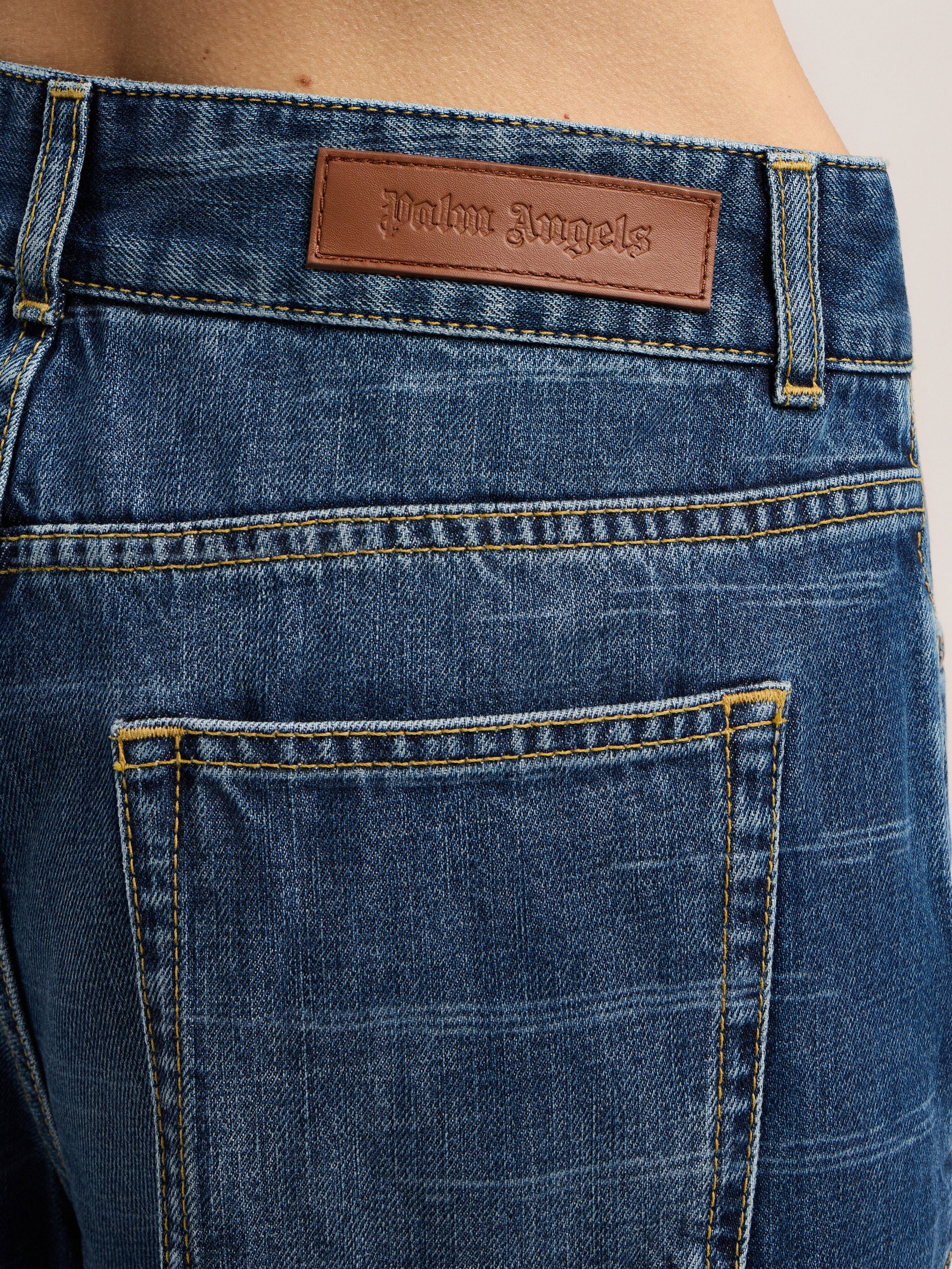 Palms Loose Denim Pants