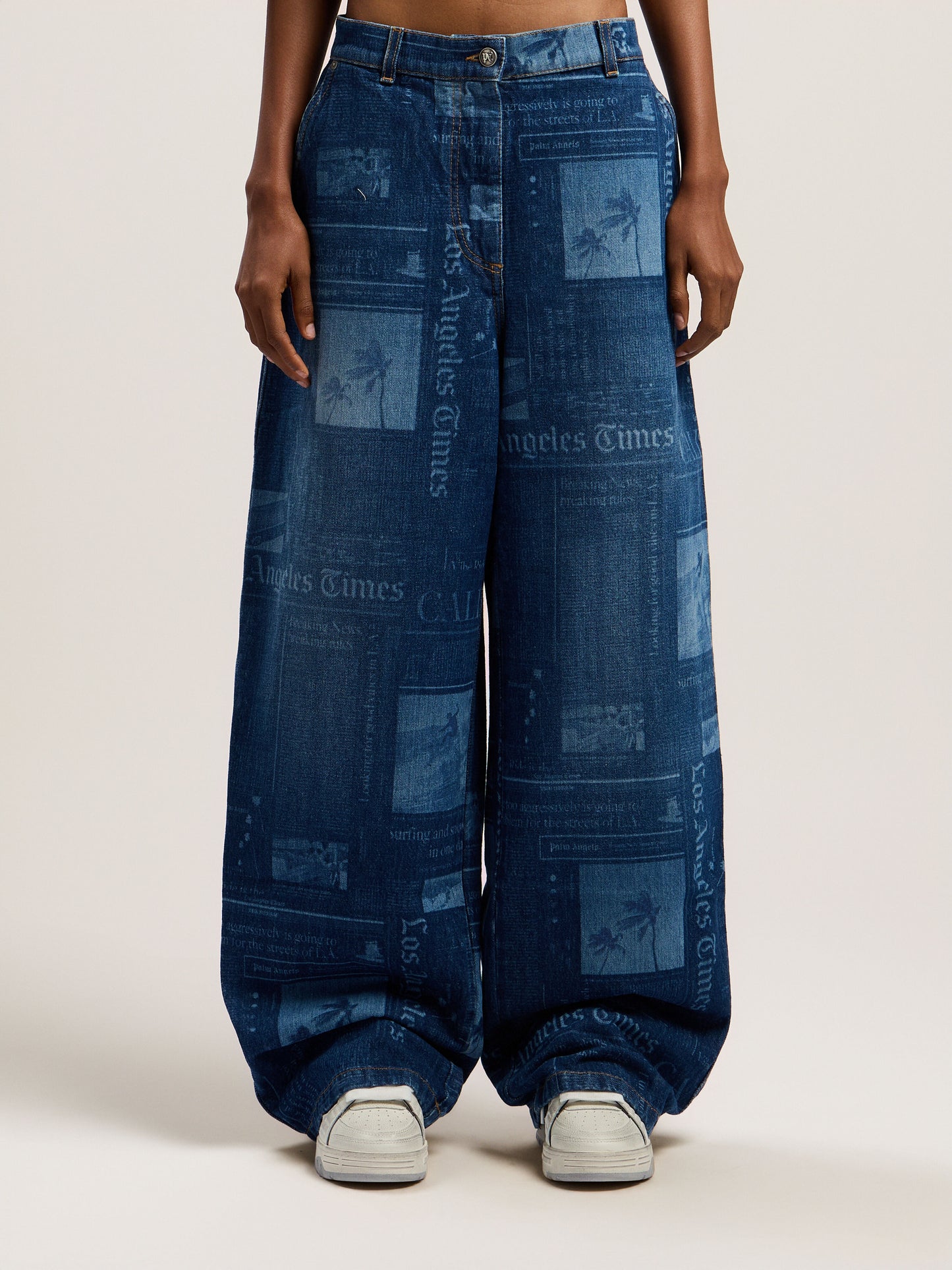 Paxlatimes Baggy Denim Pants