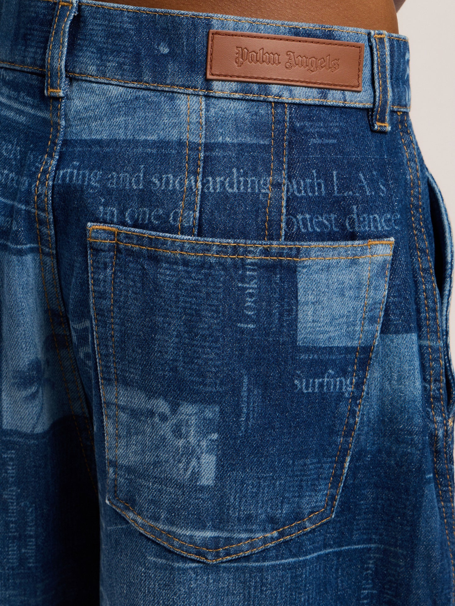 Paxlatimes Baggy Denim Pants