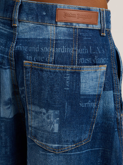 Paxlatimes Baggy Denim Pants