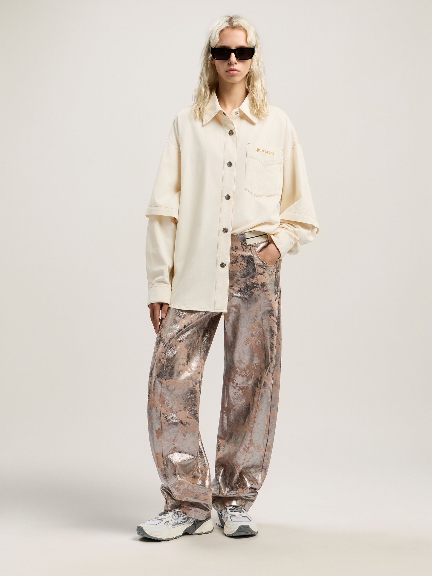 Hybrid Denim Overshirt