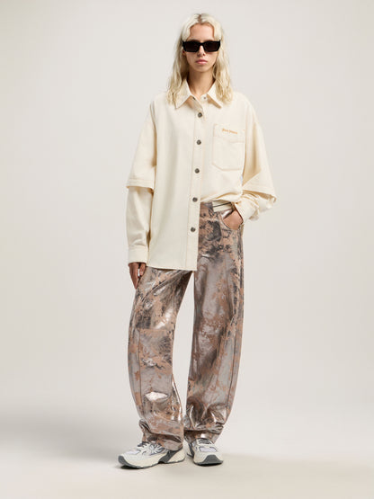 Hybrid Denim Overshirt