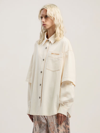 Hybrid Denim Overshirt