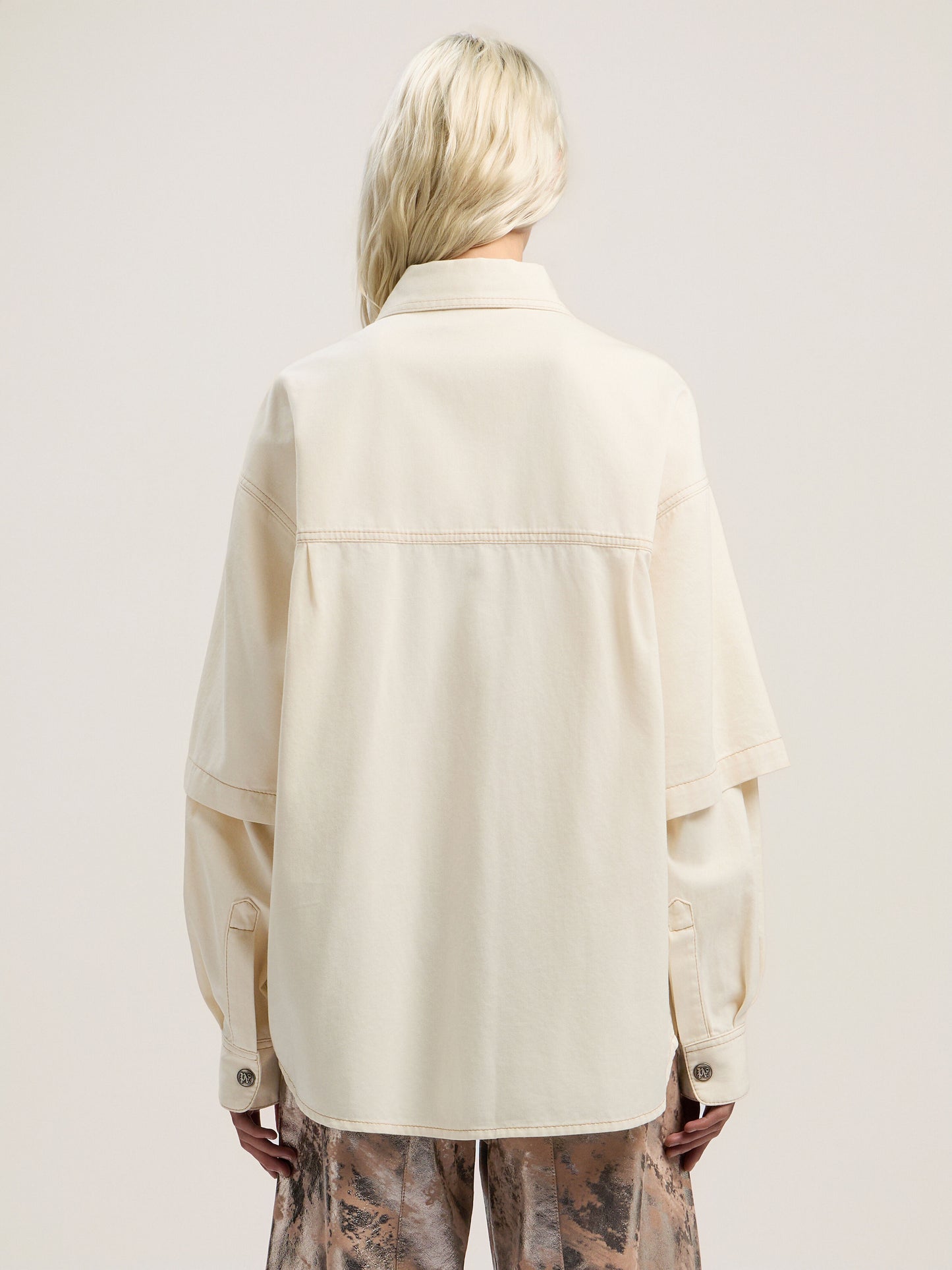 Hybrid Denim Overshirt