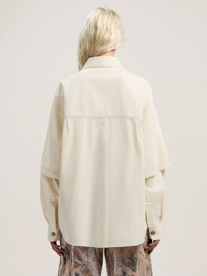 Hybrid Denim Overshirt