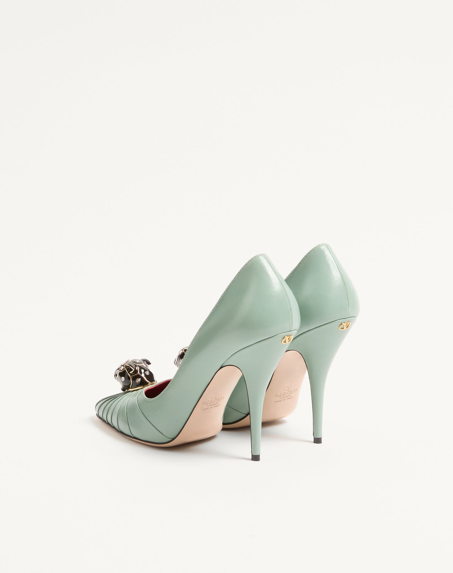 Panthea Goatskin Pumps 105mm