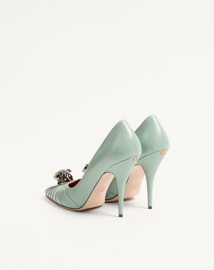 Panthea Goatskin Pumps 105mm