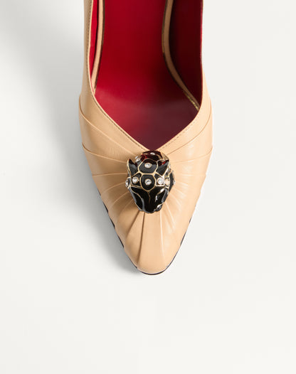 Panthea Goatskin Pumps 105mm