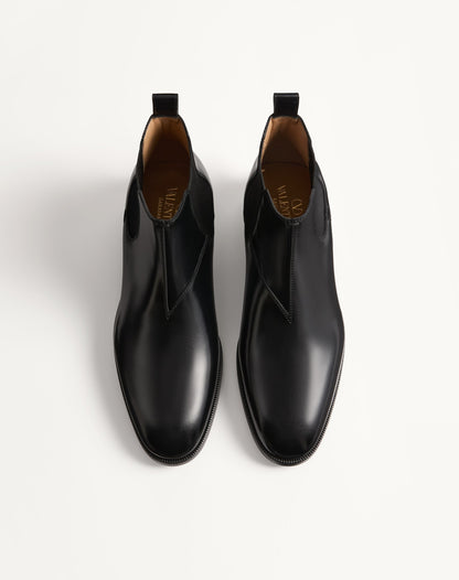 Pas Des Dieux Ankle Boot In Calfskin