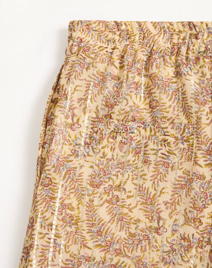 Pekin Trousers With Voyage Imaginaire Paisley Print