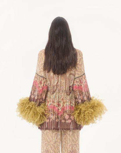 Pekin Voyage Imaginaire Paisley Top