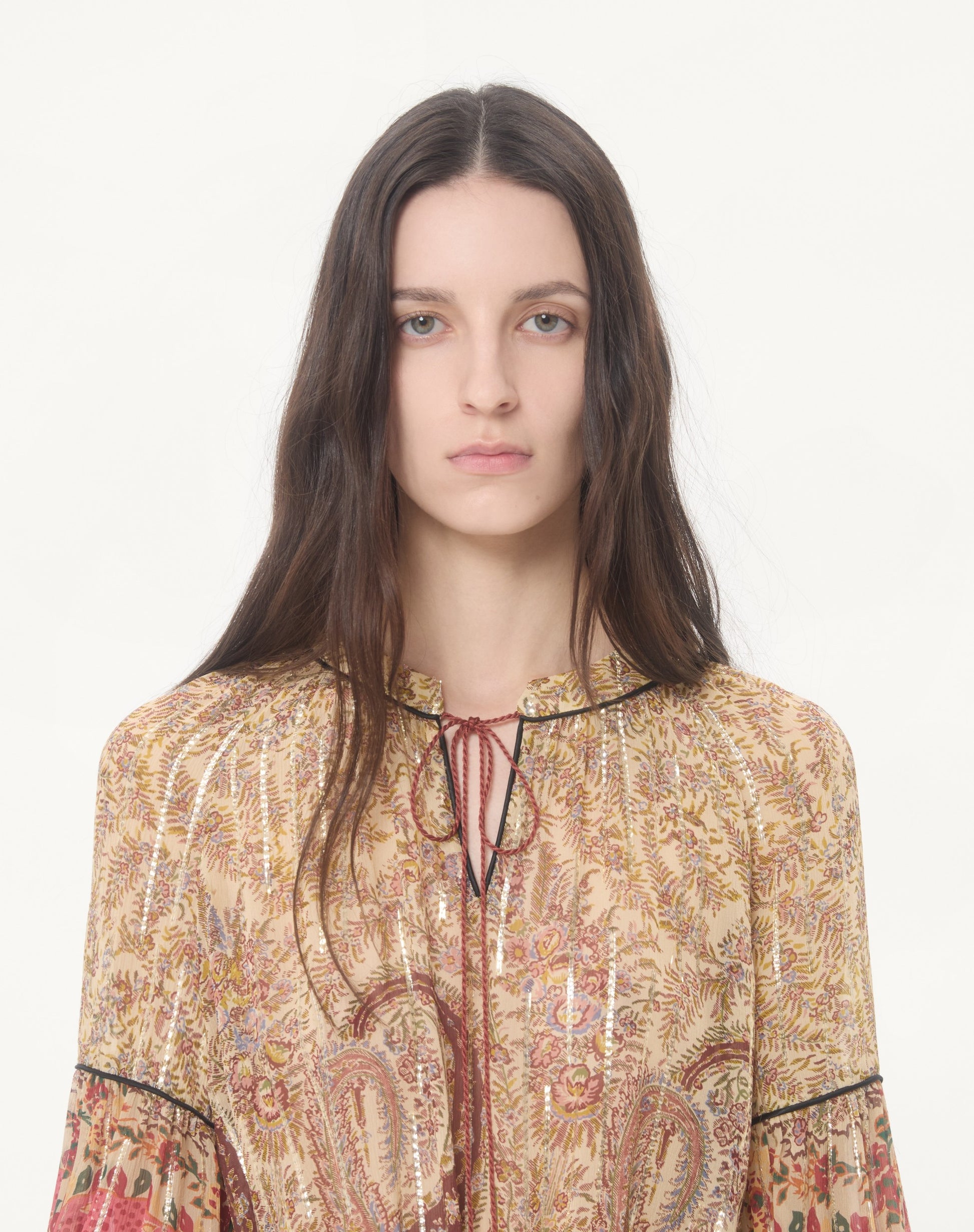 Pekin Voyage Imaginaire Paisley Top