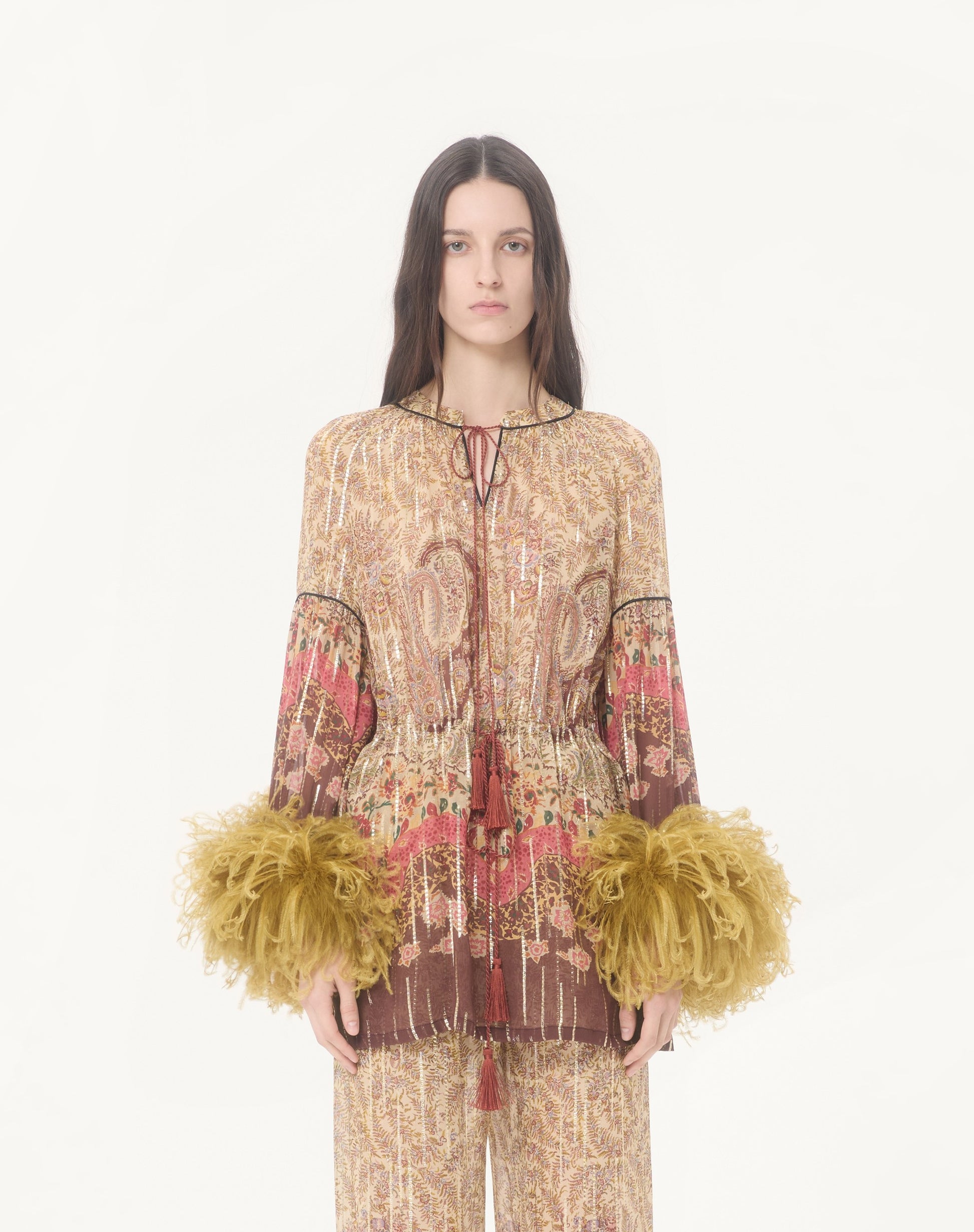 Pekin Voyage Imaginaire Paisley Top