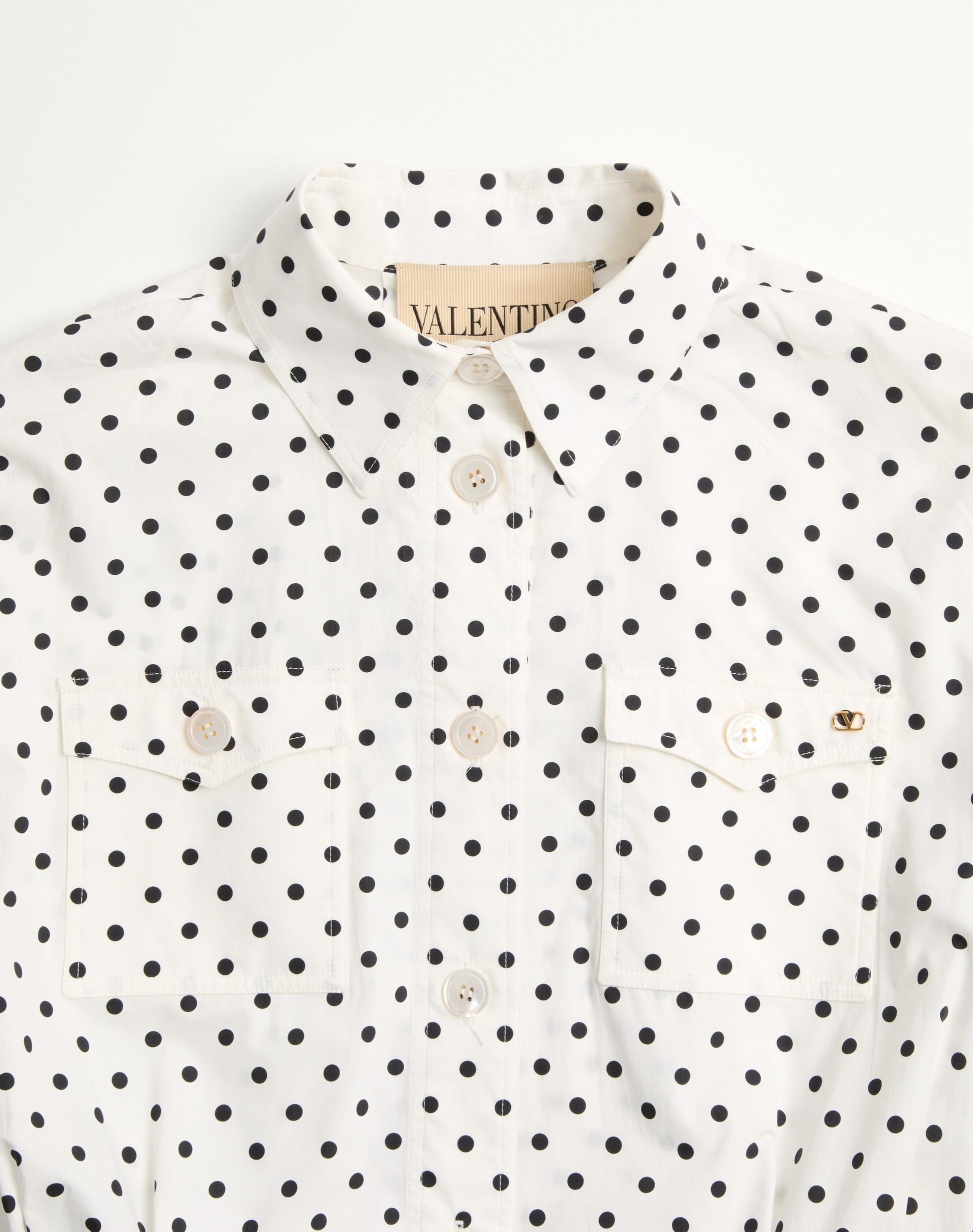 Poplin Plusdepois Print Midi Dress