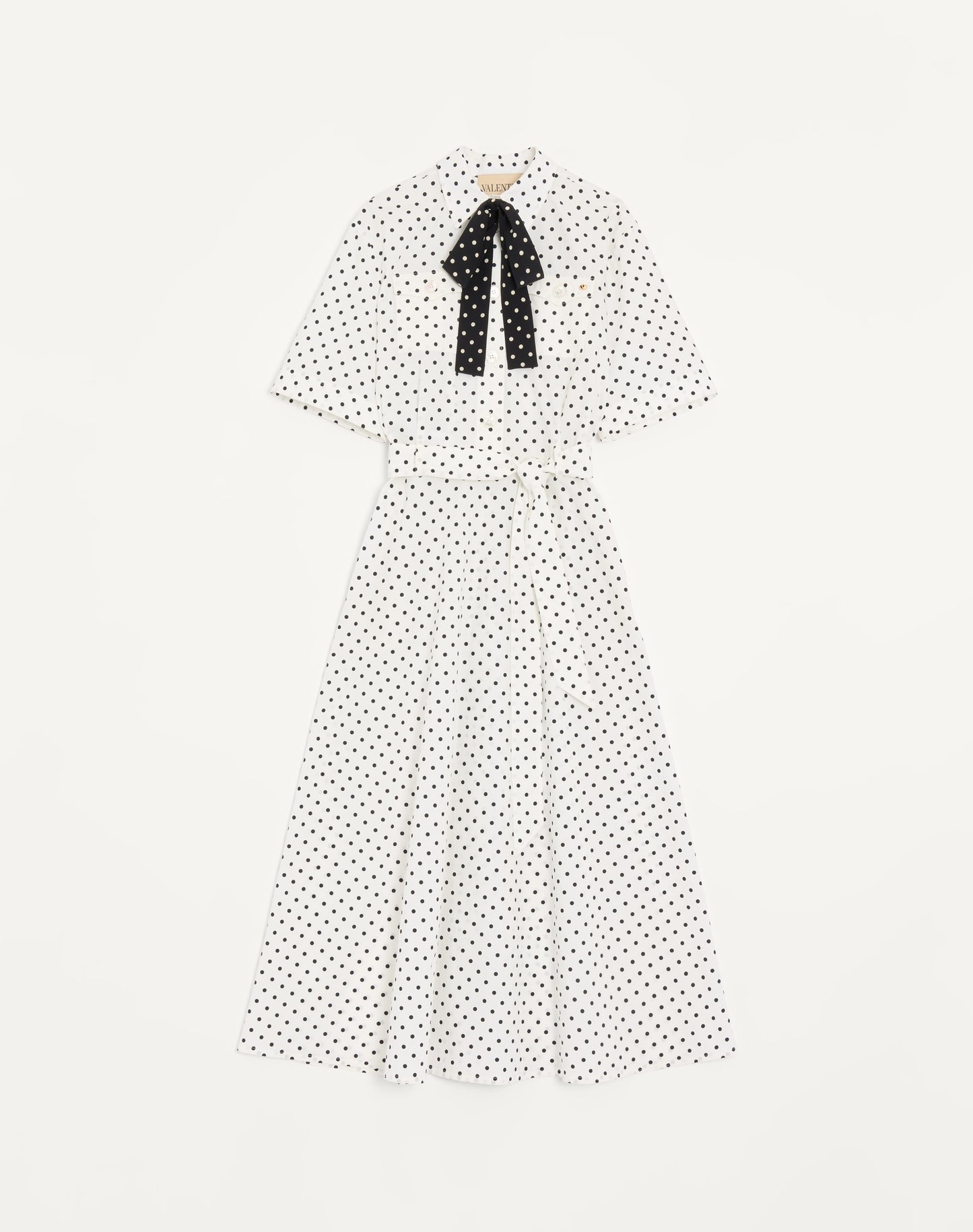 Poplin Plusdepois Print Midi Dress