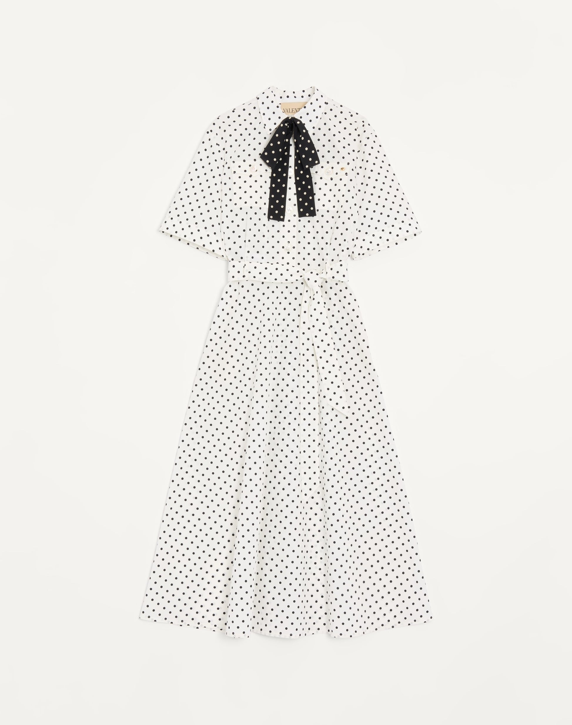 Poplin Plusdepois Print Midi Dress