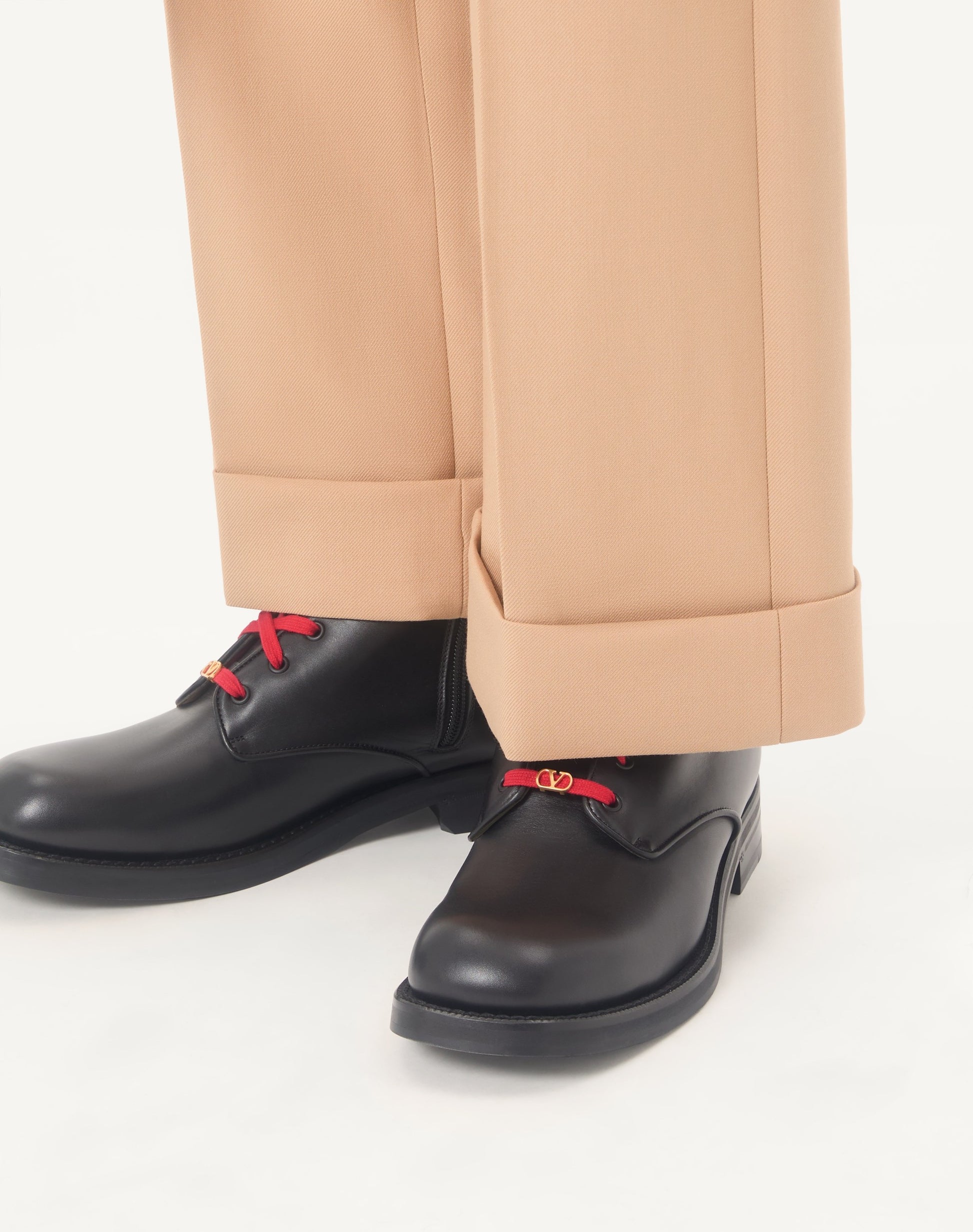 Punx Calfskin Combat Boot