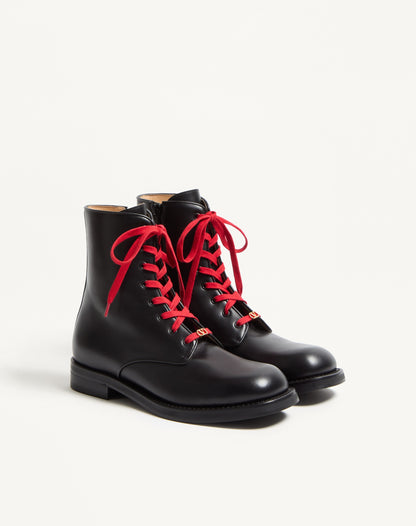 Punx Calfskin Combat Boot