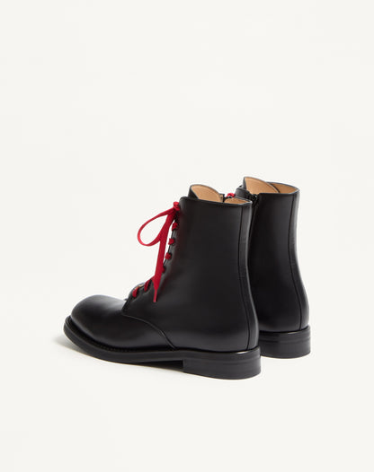 Punx Calfskin Combat Boot